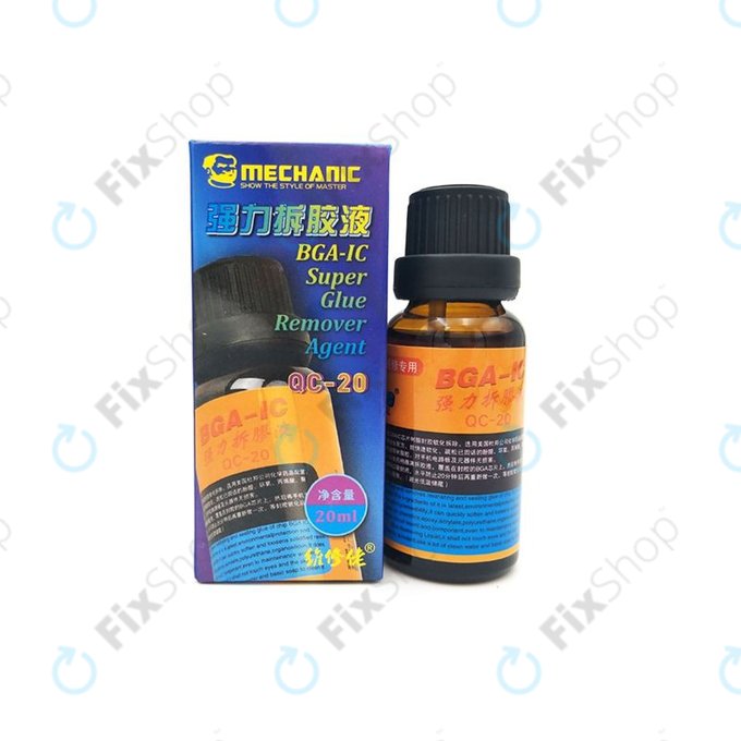 Mechanic QC-20 - Remover de adeziv- 20ml