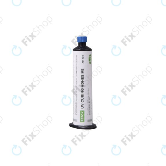 Refox AD-100 - Adeziv Rezistent la Apă cu Întărire UV (30ml)