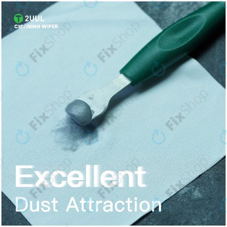 Lavete pentru curățarea sticlei, fără scame, 2UUL CL05, 4x100 buc/cutie