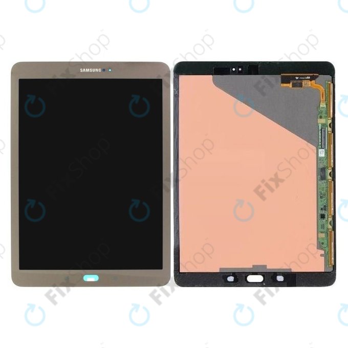 Samsung Galaxy Tab S2 9.7 T810, T815 - Ecran LCD + Sticlă Tactilă (Gold) - GH97-17729C Genuine Service Pack