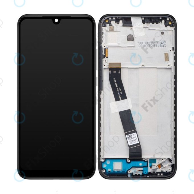 Xiaomi Redmi 7 M1810F6LG M1810F6LH - Ecran LCD + Sticlă Tactilă + Ramă (Eclipse Black) - 560610115033, 560610096033 Genuine Service Pack
