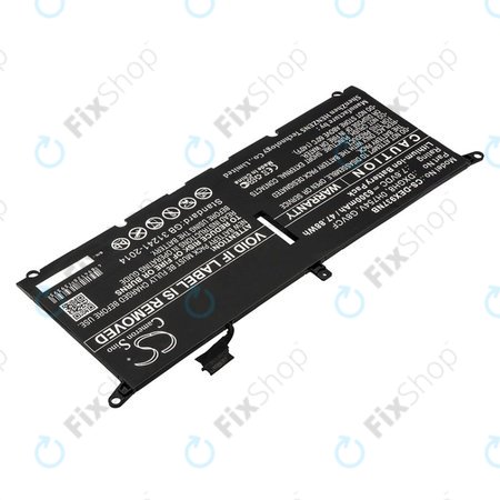 Baterie pentru Dell XPS 13 9370, 6300mAh, Li-Ion, 7.6V, DXGH8, HQ