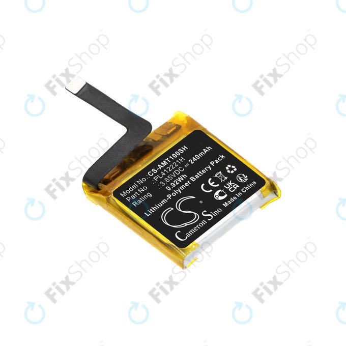 Baterie pentru Amazfit GTS, 240mAh, Li-Pol, 3.85V, PL412221H, HQ