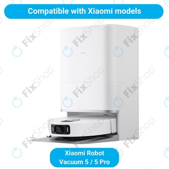 Set de piese de schimb pentru Xiaomi Robot Vacuum 5, 5 Pro (2x Perie principală, 4x Filter, 4x Perie laterală)