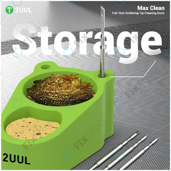 Suport pentru curățarea vârfurilor de lipit Max Clean, 2UUL FD30