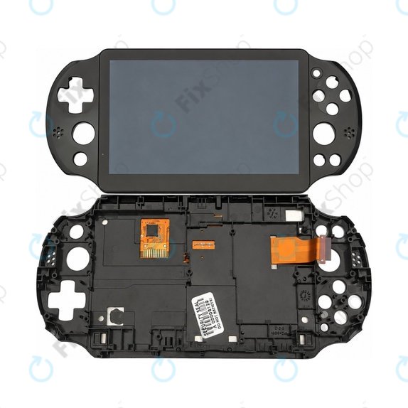 Sony Playstation Vita 1000 - Ecran LCD + Sticlă Tactilă + Ramă (Black) Refurbished
