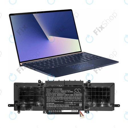 Baterie pentru Asus Zenbook UX333FN, Zenbook UX333FA, 4250mAh, Li-Pol, 11.55V, C31N1815, HQ
