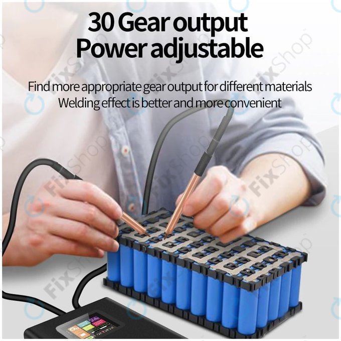 Docreate SW - Aparat Portabil de Sudura in Puncte cu Afisaj Digital (5000mAh)