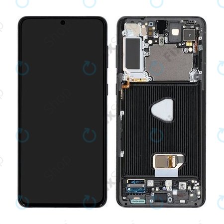 Samsung Galaxy S21 Plus G996B- Ecran LCD + Sticlă Tactilă + Ramă - GH82-24553A Genuine Service Pack