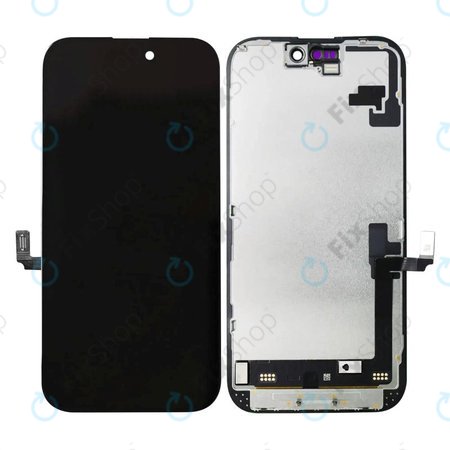 Apple iPhone 16 - Ecran LCD + Sticlă Tactilă + Ramă Refurbished PRO