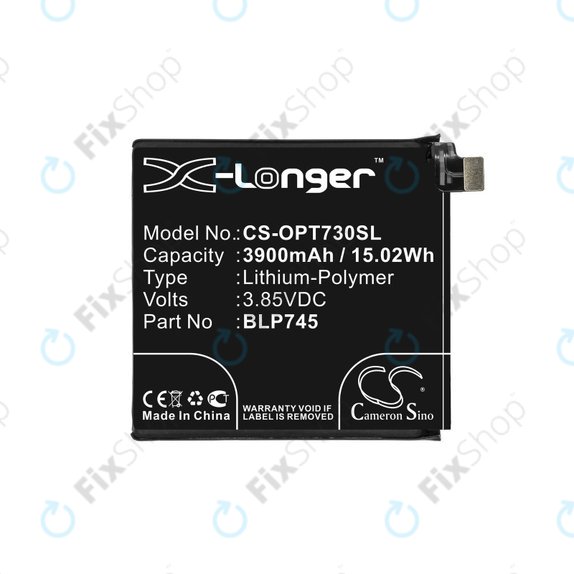 OnePlus 7T Pro - Baterie BLP745 3900mAh HQ