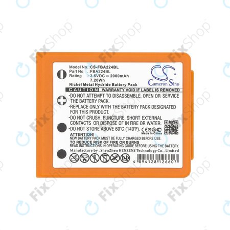 HBC Radiomatic Keynote, Linus 4, Micron 4, 5, 6, 7, Patrol D, Quadrix, Vector Pro - Baterie BA223000, BA223030, FUB6 2000mAh HQ