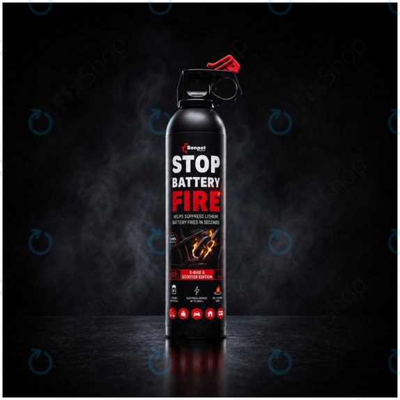 Bonpet Spray de stingere pentru baterii cu litiu, 500 ml, E-Bike & Scooter Edition