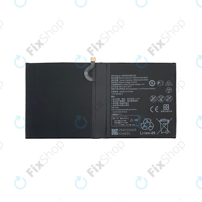 Huawei MediaPad M5 10.8, M5 Lite 10.1 - Baterie HB2994I8ECW 7500mAh - Genuine Service Pack