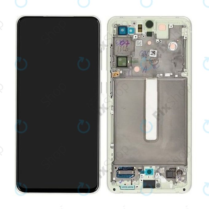 Samsung Galaxy S21 FE G990B - Ecran LCD + Sticlă Tactilă + Ramă (Green) - GH82-26414C, GH82-26420C, GH82-26590C Genuine Service Pack