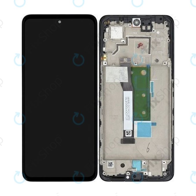 Xiaomi Poco X4 GT 22041216G - Ecran LCD + Sticlă Tactilă + Ramă (Black) - 5600010L1600 Genuine Service Pack