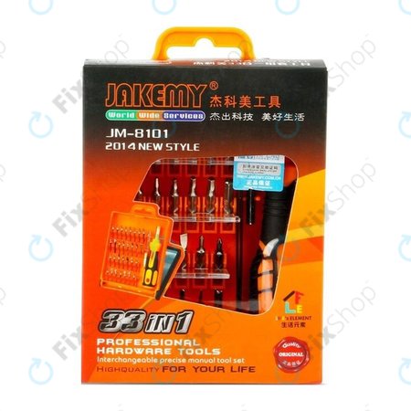Jakemy JM-8101 - Set de Unelte de service pentru service electronic 33in1