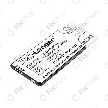 Baterie pentru Alcatel 1b 2020, Alcatel Ot-5002a, 2850mAh, Li-Ion, 3.85V, TLI028C1, HQ