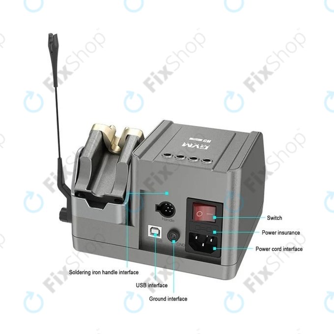 GVM H3 - Smart Stație de Lipit 3în1