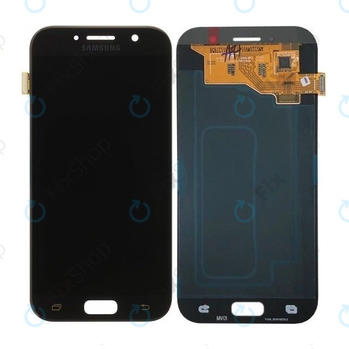 Samsung Galaxy A5 A520F (2017) - Ecran LCD + Sticlă Tactilă (Black Sky) - GH97-19733A, GH97-20135A Genuine Service Pack