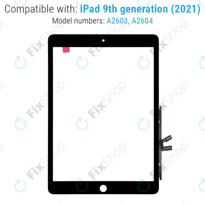 Apple iPad (9th Gen 2021) - Sticlă Tactilă (Black)