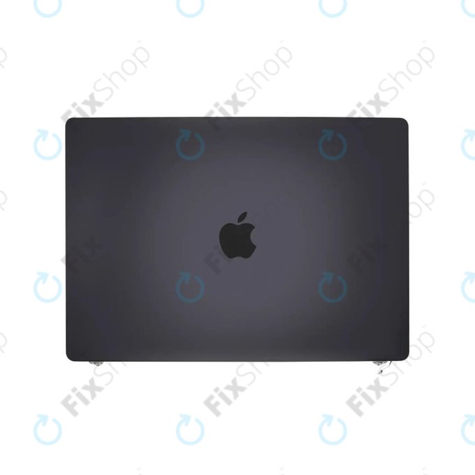 Display LCD pentru MacBook Pro 16", A3403 (2024), cu sticlă frontală și capac, Space Black, 661-42325, Genuine Apple