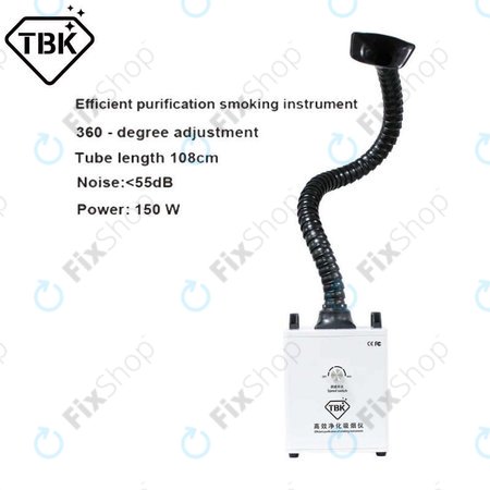TBK Smoking Apparatus Laser Smoker - Extractor de fum în timpul lipirii