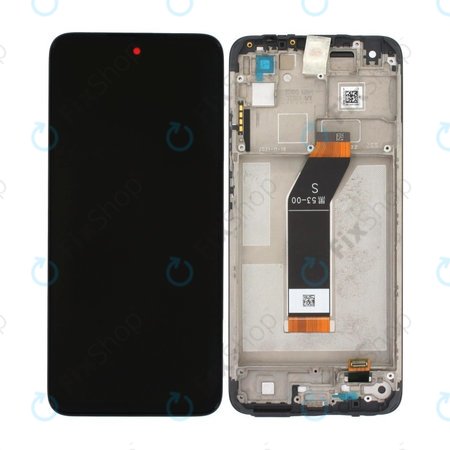 Xiaomi Redmi 10 (2022) - Ecran LCD + Sticlă Tactilă + Ramă (Black) TFT