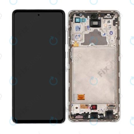 Samsung Galaxy A72 A725F, A726B - Ecran LCD + Sticlă Tactilă + Ramă (Awesome Black) - GH82-25460D, GH82-25463D, GH82-25624D, GH82-25849D Genuine Service Pack