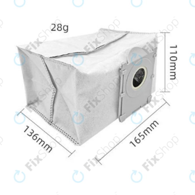Sac de praf, 4 buc. pentru Ecovacs X11, X11 Omni, X11 Pro, X11 Pro Omni