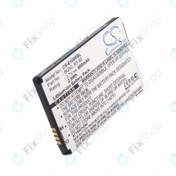 Baterie pentru Motorola Wilder, 800mAh, Li-Ion, 3.7V, BQ50, HQ