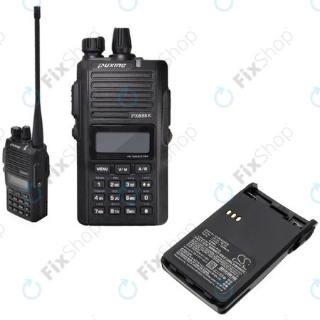 Baterie pentru ADI AT-46, Baojie BJUV22, Huntec HT-3688, 1200mAh, Li-Ion, 7.4V, LB-38L, HQ