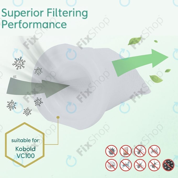 Vorwerk Kobold VC100 - Filtru de praf