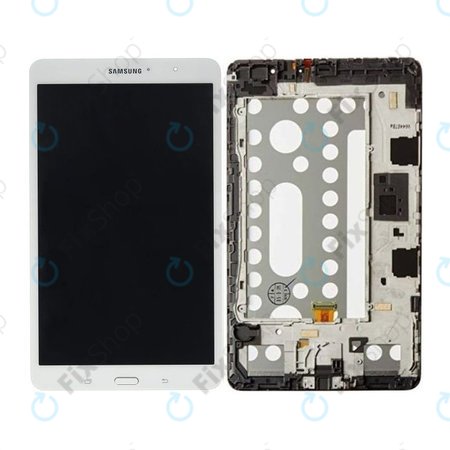 Samsung Galaxy Tab 4 Pro 8.4 T320 - Ecran LCD + Sticlă Tactilă + Ramă (White) - GH97-15556A Genuine Service Pack