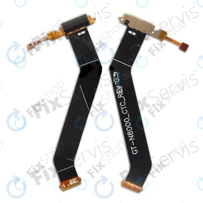 Samsung Galaxy Tab 2 10.1 P5100, P5110 - Conector de Încărcare + Cablu flex - GH59-12378A Genuine Service Pack
