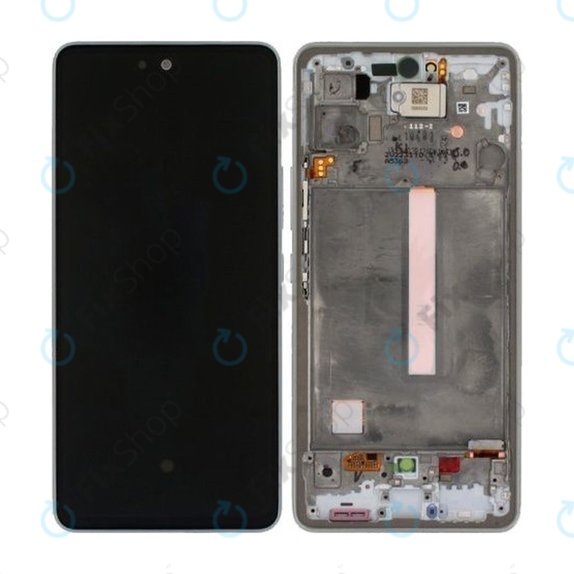 Samsung Galaxy A53 A536B - Ecran LCD + Sticlă Tactilă + Ramă (Awesome Black) OLED
