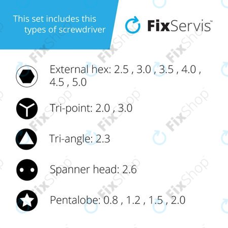 Jakemy JM-8126 - Set de Unelte de service pentru service electronic 58în1