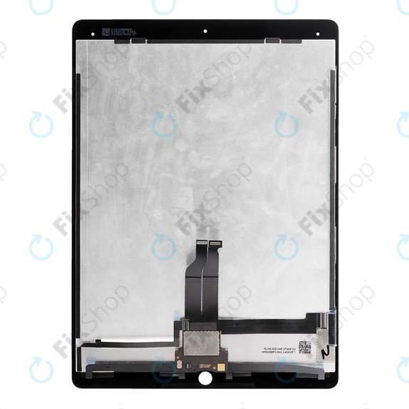 Ecran LCD pentru iPad Pro 12.9" (1st Gen 2015), Black, Sticlă Tactilă și IC Board cuout Frame, Refurbished