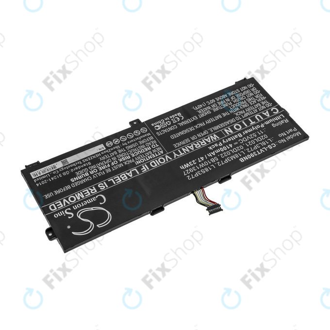 Baterie pentru Lenovo ThinkPad X390, Yoga X390, 4100mAh, Li-Pol, 11.52V, 02DL021, HQ