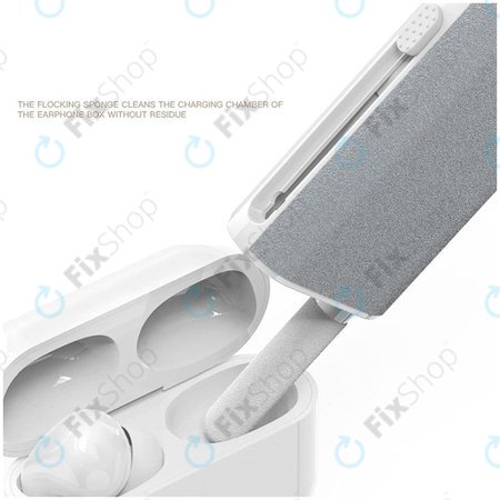 Instrument multifuncțional pentru curățarea telefoanelor și căștilor 5 în 1