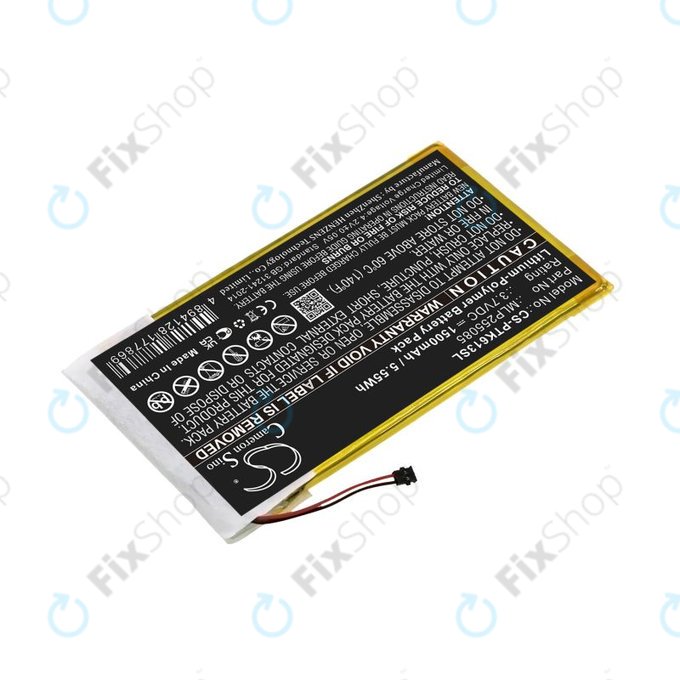 Baterie pentru Pocketbook 611, Pocketbook 625, 1500mAh, Li-Pol, 3.7V, MLP255085, HQ
