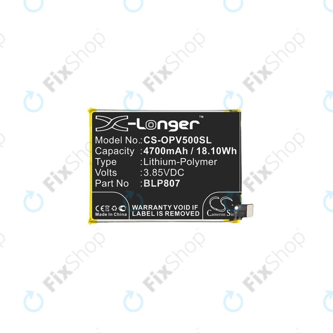 Realme 7, V5 - Baterie BLP807 4700mAh HQ