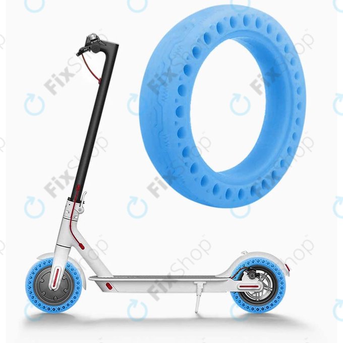 Xiaomi Mi Electric Scooter 1S, 2 M365, Essential, Pro, Pro 2 - Anvelopă Durabilă Completă Tubeless (Tip 1) (Blue)