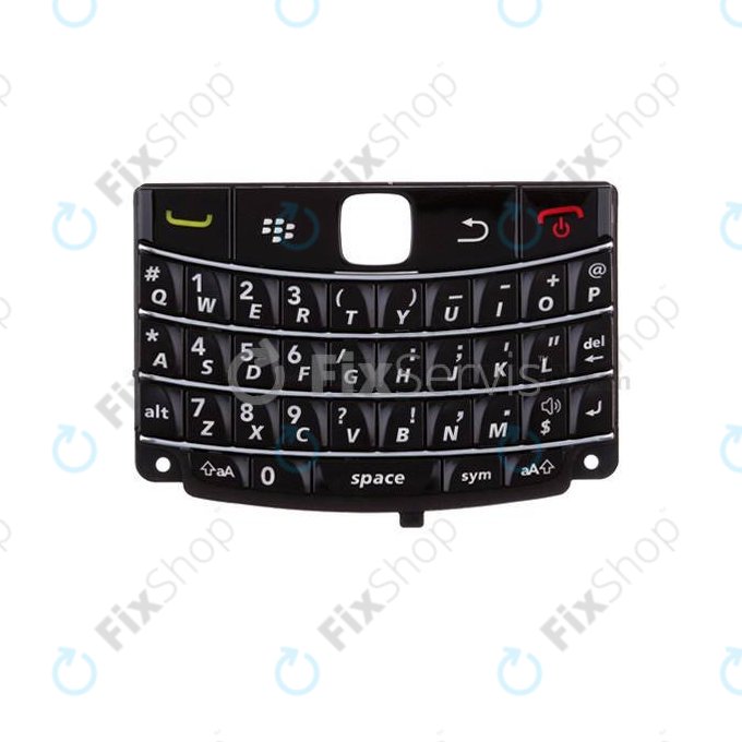 Blackberry Bold Touch 9900 - Spate kryt (Black)
