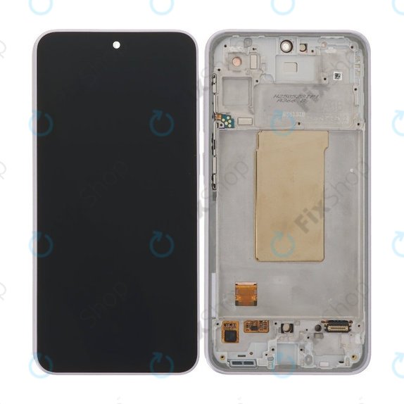 Samsung Galaxy A36 A366E - Ecran LCD + Sticlă Tactilă + Ramă (Awesome Lavender) TFT