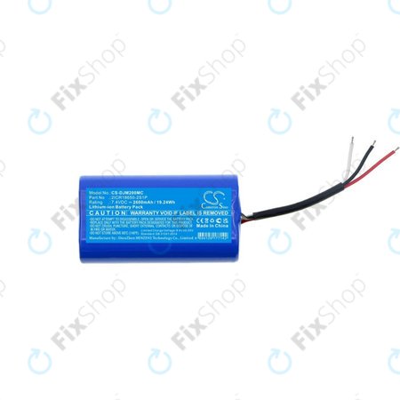 Baterie pentru DJI Mobile 3, 4, Osmo Mobile 2, Mobile 3, Mobile 4, 2600mAh, Li-Ion, 7.4V, 2ICR18650-2S1P, HQ