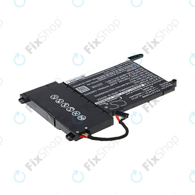 Baterie pentru Lenovo Eraser Y700, IdeaPad Y700, 4000mAh, Li-Pol, 14.8V, L14S4P22, HQ