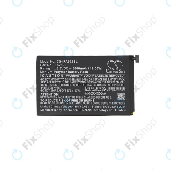 Apple iPad Mini 6 - Baterie A2522 5000mAh HQ