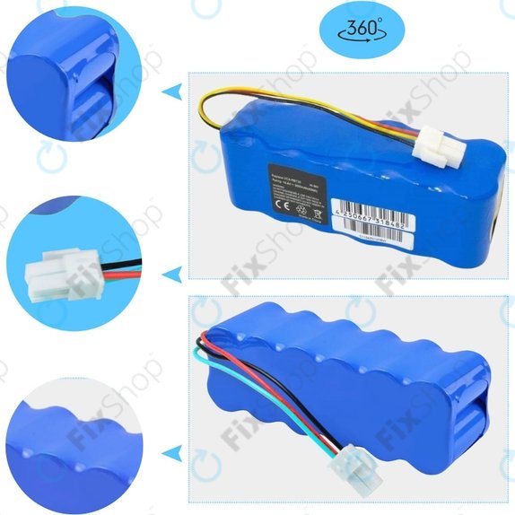 Samsung Navibot SR8840, SR8895, VCR8845 - Baterie VCA-RBT20 Ni-MH 14.4V 3000mAh