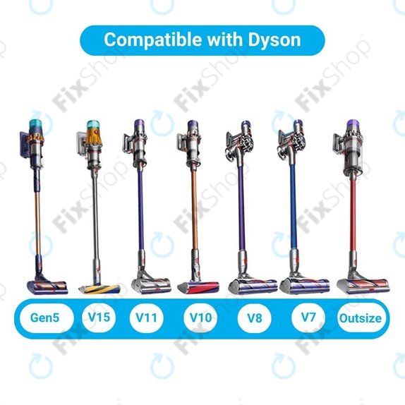 Dyson V-series, Outsize - Duză de podea cu lumină verde LED
